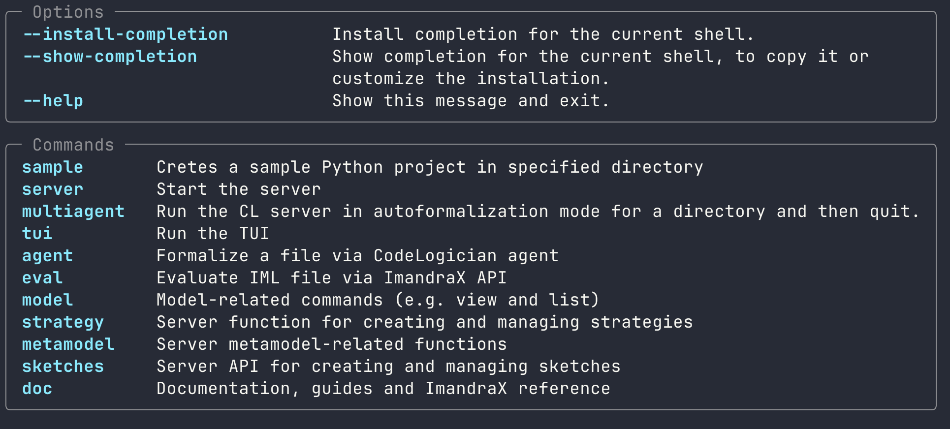 CodeLogician interface showing warning message for unsupported language with option to continue formalization