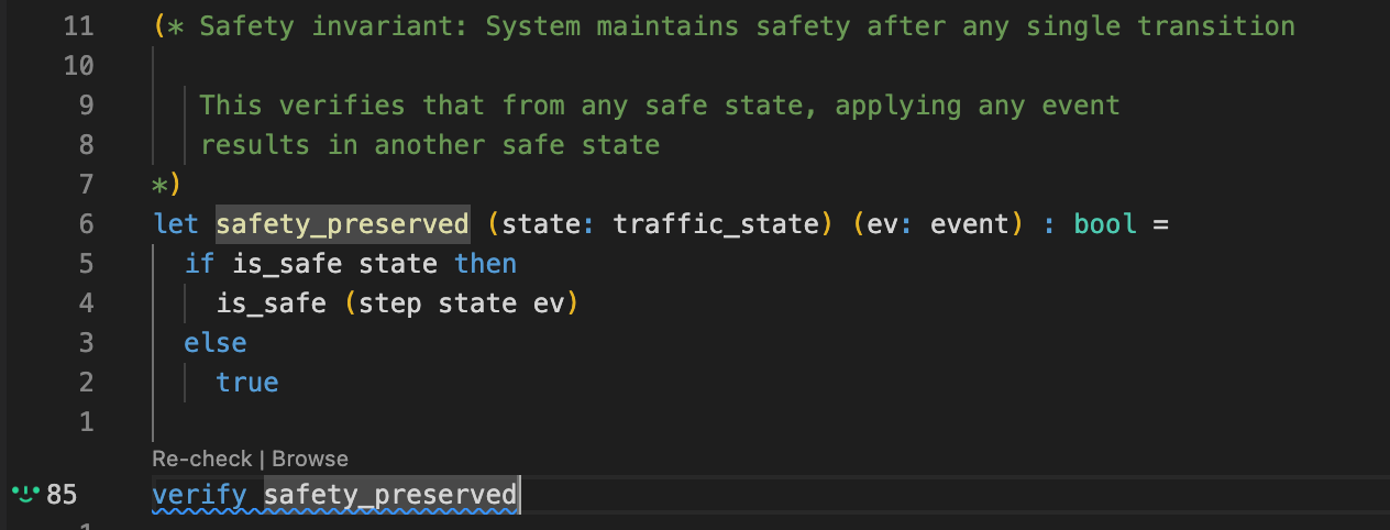 CodeLogician interface showing warning message for unsupported language with option to continue formalization