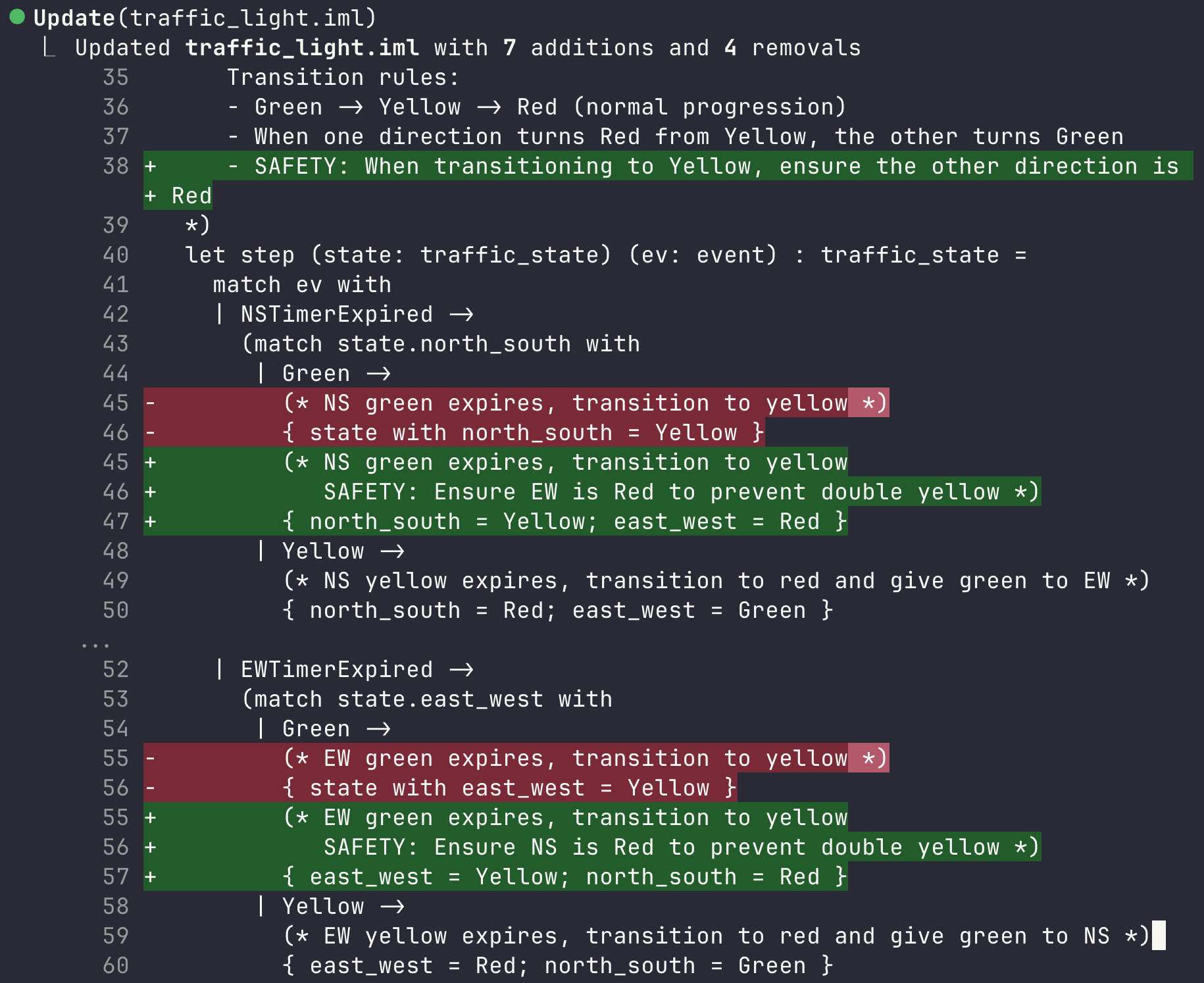 CodeLogician interface showing warning message for unsupported language with option to continue formalization